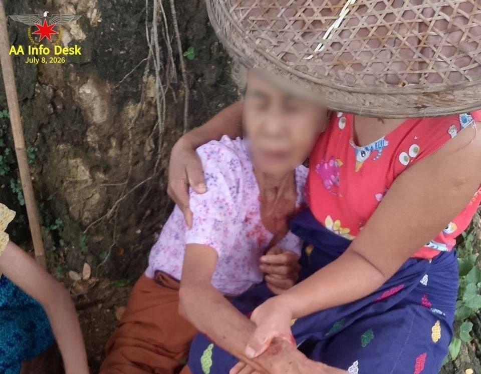 Six Civilians Injured in Artillery Shelling by Military Council Navy Vessel in Gwa Township