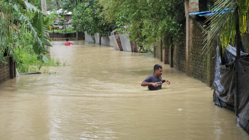 Cox’s Bazar Flood Situation Worsens Again after Fresh Heavy Rainfall