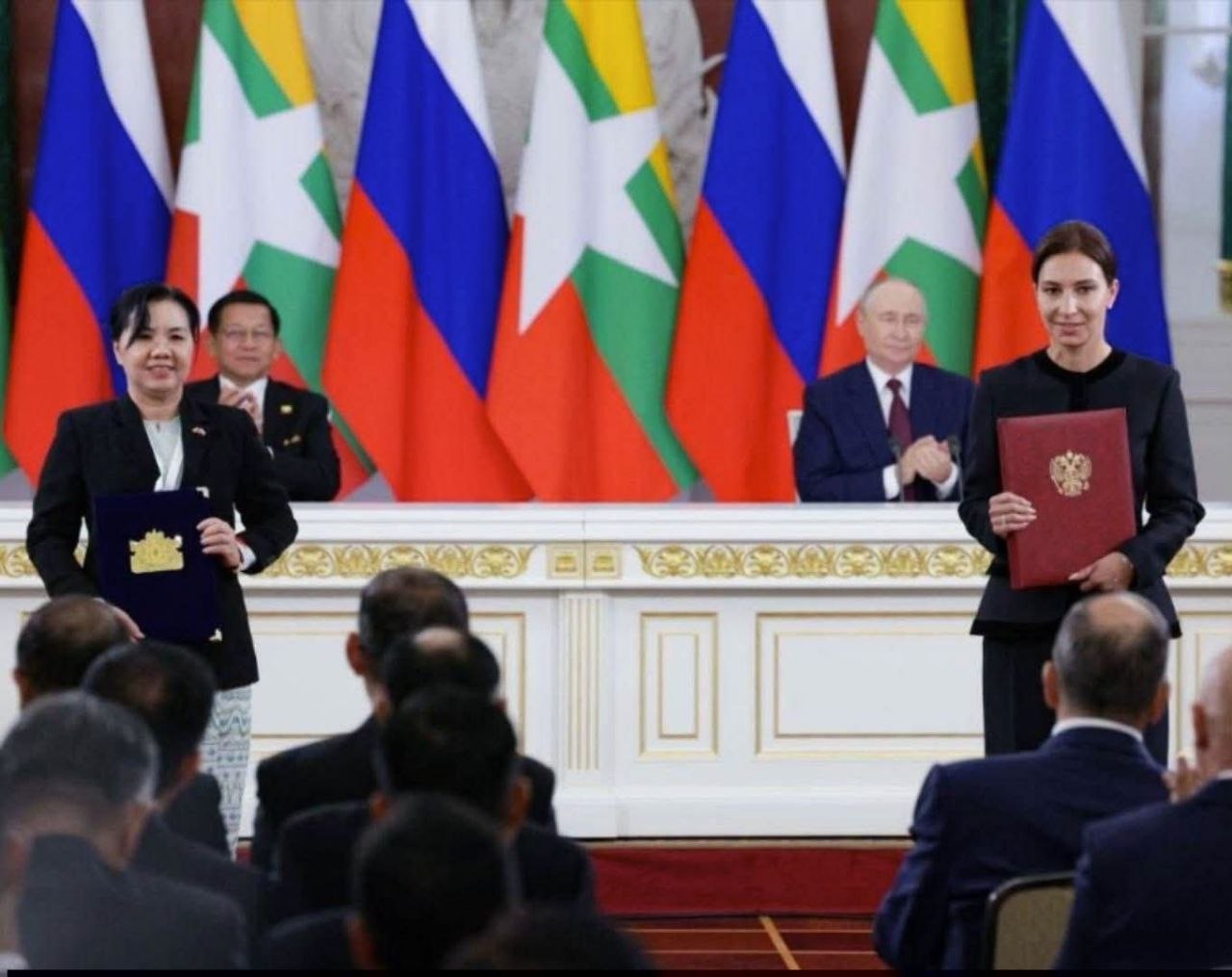 Myanmar-Russia Sign 12 MOU Agreements