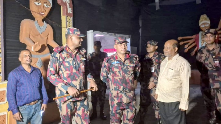 BGB to Ensure Maximum Security at 28 Durga Puja Venues in Khagrachhari