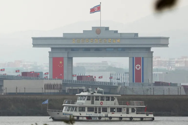 China and North Korea Open New Border Bridge